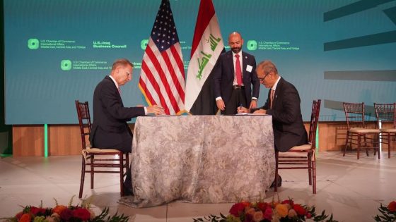 رابطة المصارف الخاصة العراقية توقع مذكرة تفاهم مع جمعية مهندسي الطاقة AEE في واشنطن