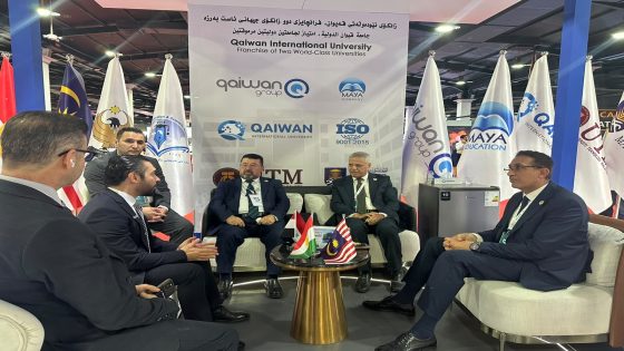 جامعة الكنوز بالبصرة تشارك في ملتقى أربيل الدولي للجامعات والمؤسسات الأكاديمية