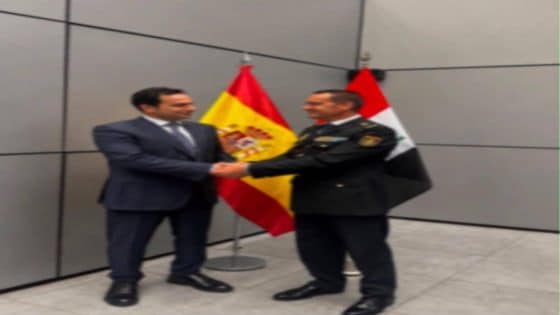 القضاء الأعلى: رئيس المركز الوطني للتعاون القضائي الدولي القاضي علي حسين جفات يحصل على وسام الاستحقاق الملكي الإسباني