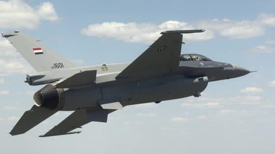 الإعلام الأمني: طائرات F-16 تستهدف أوكاراً إرهابية في كركوك