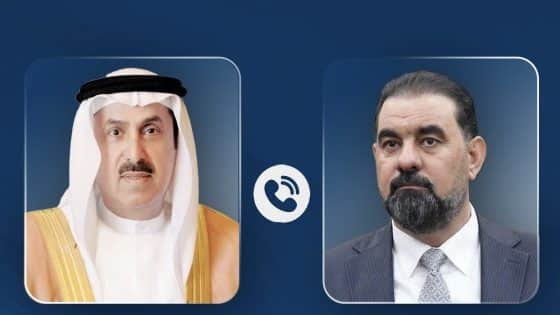 رئيس مجلس النواب يبحث مع نظيره الإماراتي تطوّرات الأوضاع الإقليمية والدولية