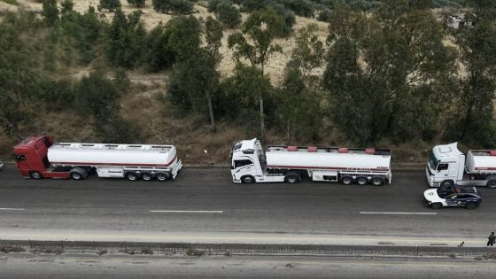 سوريا تعلن السماح لشاحنات نقل النفط العراقي بمتابعة سيرها بعد استكمال أوراقها