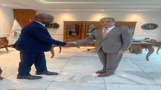 رئيس مجلس القضاء الأعلى يستقبل مستشار السفارة السودانية ويبحث التعاون القضائي المشترك