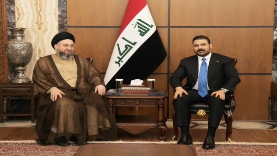 رئيس الوزراء والسيد الحكيم يؤكدان ضرورة دعم جهود الحكومة وإجراءاتها في مكافحة الفساد