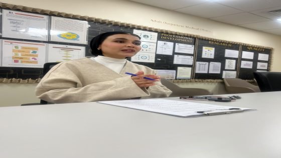 د. نادين النجار: إشراقٌ علميٌّ وبلسمٌ إنسانيٌّ في رحلة العلاج